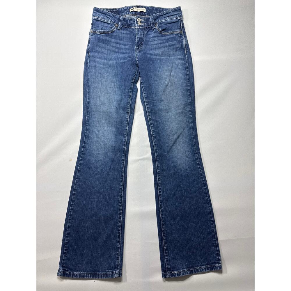 Levi's 529 Women's Curvy Bootcut Blue Jeans - Size 4M - 27x32 (28x31)